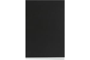 Kraftz A4 Plain EVA Foam Sheets Pack of 10 | L30cm x W20cm Coloured Foam Sheets for Crafts | Foam Sheet with Adhesive or Non-Adhesive Option