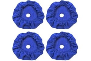 Oyrcvweuy 4 Pack Reusable Soft CPAP Mask Liners Full Face Covers Respirator Accessories Washable & Easy to Clean cotton cover, Blue