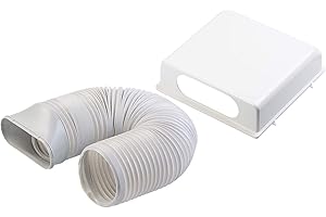 Sichler Exclusive Zubehör zu Klimaanlage Zweischlauch: Frischluft-Schlauch-Set für Monoblock-Klimaanlage ACS-90 (Klimagerät Zweischlauch, Mobile Klimaanlage Zweischlauch, Frischluftzufuhr)