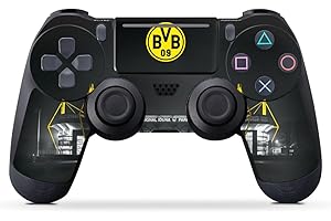 DeinDesign Skin Compatible with Sony Playstation 4 Slim Controller Film Sticker BVB Stadium Borussia Dortmund