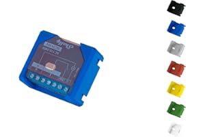 SHELLY HUTSCHIENENHALTER PW3D Adapter Wandmontage/Wallmount für Shelly Plus/Gen3 (Blau11)