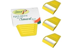 THE BUNDLE VAULT Equi-Shave Horse Razors for Grooming, Pack of 3