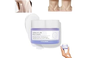 HIDRUO 2024 New Pure Tighten & Lift Neck Cream, Tighten and Lift Neck Cream, Skin Care Moisturizer Face Cream, for Tightening and Wrinkles (1pcs)