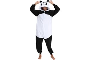 shelovely Combinaison Pyjamas Onesies Unisexe Adulte Animal Cosplay Deguisement Kigurumi Halloween Costume Femme Homme