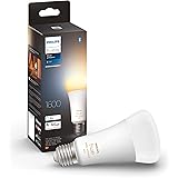 Philips Hue White Ambiance Lampadina LED Smart, Bluetooh, Attacco E27, 13.5W, Dimmerabile, Luce Bianca da Calda a Fredda, Bia