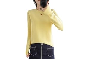 KELSIOP 100% Wool Cashmere Sweater Women O Neck Pullover Casual Knit Top Autumn Winter Coat