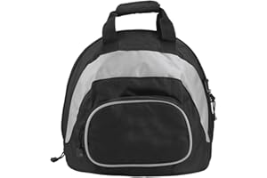 KIMISS Sac à casque,Sac à bandoulière pour casque de moto étanche multifonctionnel Sac à dos Portable Bagages(Gris + Noir)