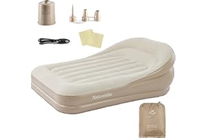 ‎NATUREHIKE Naturehike Aufblasbares Sofa für Zuhause, Camping, Picknick im Freien mit integrierter Pumpe und 300 kg Tragfähigkeit bequemes Luftsofa für Drinnen & Draußen