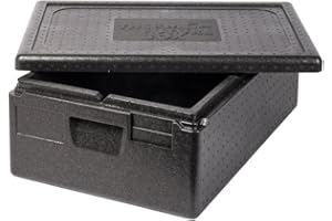 Thermo Future Box Box GN 1/1 Premium-167 mm Borsa per Il Trasporto e Isolante, EPP (Polipropilene espanso), Nero, 60 x 40 x 23 cm