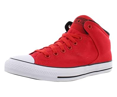 men's street tonal canvas high top sneaker
