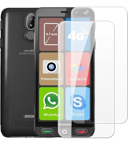 Brotect Pellicola In Vetro Ibrido Per Brondi Midnight Sky – AirGlass, Durezza 9H, Antigraffio, Made In Germany