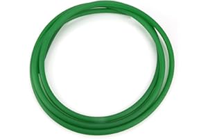 CYTGOUPER PU-Rundriemen mit rauer Oberfläche, Antriebsriemen für Motoranwendungen, Verschleißfest Übertragungsriemen idealer ERSATZ für traditionelle Gummi-Produkte (12mm*3m)