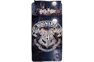 hermet Harry Potter | Juego de sábanas Individual | 100% algodón | Producto Oficial | 1 Plaza