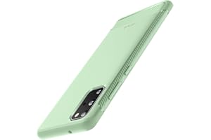 ‎JETECH JETech Szczupły Etui dla Samsung Galaxy S20 FE 5G 6,5 Cala, Cienka Cover na Telefon z Amortyzacją Wstrząsów i Wzorem z Włókna Węglowego (Zielony)