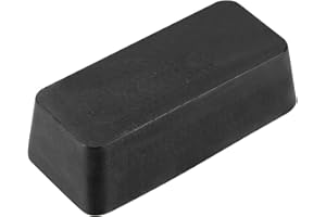 MiJunHD Polishing Compound,1 Piece 110g Honing Block (Black) for Polishing Metal,Buffing Jewelry,Grinding Woodcarving,Sharpening Knives & Chisel Cutter