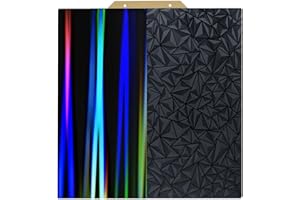 HzdaDeve Placca a pressione Light Beam H1H e piastra liscia PEO 230 x 230 mm in acciaio a molla per stampante 3D Kobra 2 Pro/Kobra 2 Neo/Kobra 2/Kobra Go/Kobra Neo