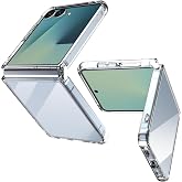 CONSTRAIN - Galaxy Z Flip 7 ile uyumlu Samsung Kılıf K&ouml;şe Korumalı Darbeye Dayanıklı Antişok Şeffaf Silikon Kapak