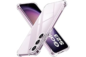 ‎IVOLER ivoler Etui na Samsung Galaxy S23 5G, etui ochronne na wstrząsy Przezroczysty z poduszką narożną zderzak, miękka TPU silikonowa obudowa Slim Anti-Shock Case