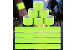 FRTAOOP 40cm Reflektorremsor snäppband för nattaktiviteter | Denna reflekterande armband med 200m sikt ökar synlighet vid löp