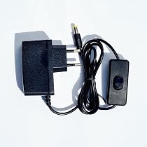 Top Chargeur * Adaptateur Secteur Chargeur Sortie Output DC 6V 1A 1000mA 6W Certification CE Polarité Negative Connecteur: 3,5mm * 1,35mm Remplace Alimentation 6V 500mA / 800mA / 900mA / 1000mA