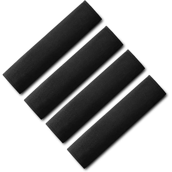 Guaine Imbottite Per Cinture Di Sicurezza Auto - Cuscino Per Bambini, Micro-Suede, 30x20 Cm, Regolabile - Foto 13