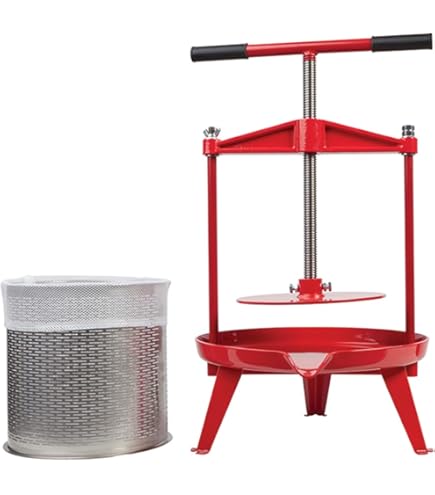 Grande Model Palumbo Grande Fruitpers - 5 Liter, Zilver, Voor Het Persen Van Fruit Palumbo Presse 5l