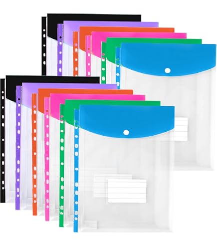 Wallet Folder Document Folder Plastic Wallets - 30 Pack A4 Folders ...