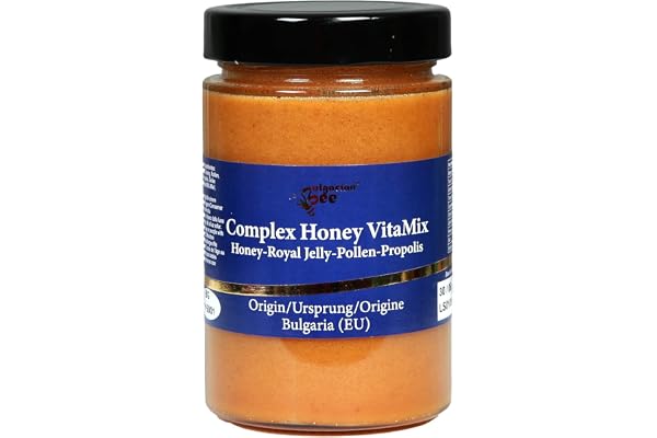 450 g Mélange de MIel, Propolis, Pollen, Gelée Royale