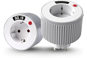 Jadeshay Timer wtyczka, minutnik 15 minut do 24 godzin obracanie przekładni obrotowej pracy jeden przełącznik z cyfrowym wyświetlaczem 3120W 240V do urządzeń gospodarstwa domowego (L