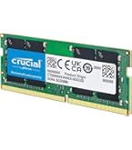 Crucial RAM DDR4 16GB 3200MHz SODIMM CL22, Memoria per PC Laptop