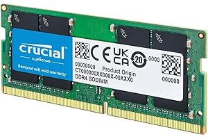 SIQUELL Crucial RAM CT16G4SFRA32A - Memoria RAM da 16 GB DDR4 3200 MHz CL22 (2933 MHz o 2666 MHz)