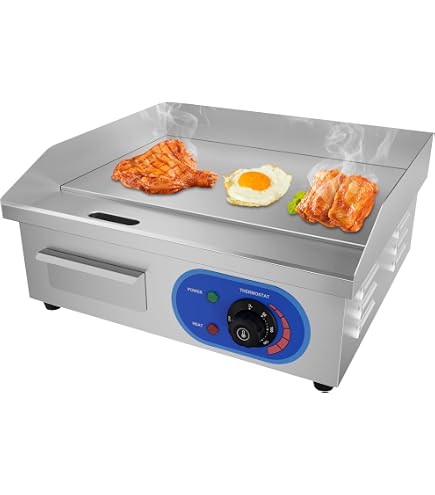 MOOTACO Friteuse electrique INOX Professionnelle Paniers frits en Acier Inoxydable avec robinet