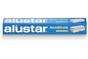 ‎JET-CUT Alustar Nachfüllrolle Für Inox + Dispenser, Gastronomie 30cm X 70m, Alufolie Extrastark, 1er Pack