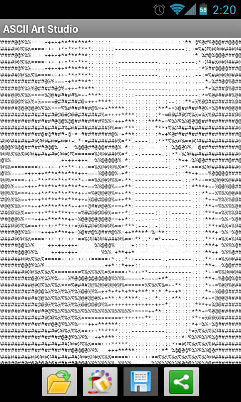 ASCII Art Studio : Amazon.co.uk: Apps & Games
