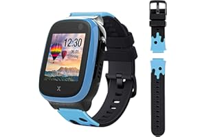 Kuaguozhe Pack of 1 Children's Wristbands Compatible with Xplora X5 / XGO2 / XGO3 Bracelet, Xplora Kids Smartwatch Replacement Strap Silicone Watch Strap for X5 Play/XGO 2/XGO 3, Girls Boys Student