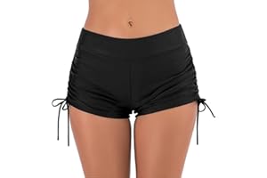 Sahunfri Period Swimwear for Women, 4 Layer Leakproof, Quick Dry & Super Absorbent Bikini Bottoms