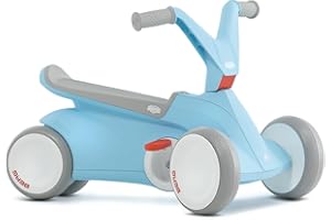 Berg Toys- Kinderauto mit Ausklappbare Scooter de Pedales, Color Azul, Large, 24.50.00.00