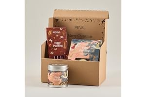 St Eval Festive Candle Gift Bundle | St Eval Festive Fragrance Candle Sets | Perfect Seasonal Gift (Figgy Pudding)