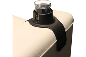 HIT PRODUCTS CouchCoaster - il portabicchiere ideale per il tuo divano, Nero corvino