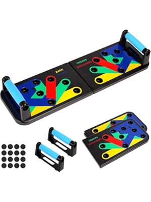 Fitness Mantra® 15 in 1 Push-up Board for Men & Women |Pushup bar|Gym equipment|Push Up Stand|Chest workout equipment|