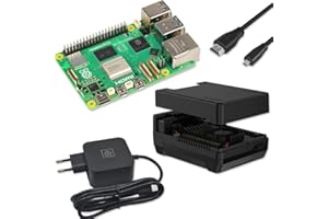 Raspberry Pi 5 8GB Profi-Kit | Argon Neo 5 M.2 NVMe PCIe Gehäuse | USB-C 27W Netzteil | Micro HDMI Kabel |Raspberry Pi 5 8GB RAM