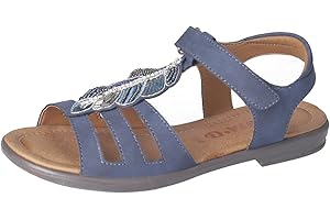 RICOSTA Mädchen Riemchensandalen Amelie, Kinder Sandalen, Weite: MITTEL