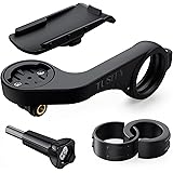 TUSITA Soporte de Bicicleta Frontal Extendido Compatible con Garmin Dispositivos de Mano, Edge GPS Computadora - Manillar de 