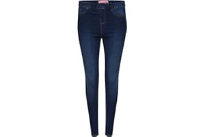 DENIM DESIRE Girls Stretchy Jeans Denim Stylish Jegging Pant Trouser Legging UK Size 5 to 13 Years