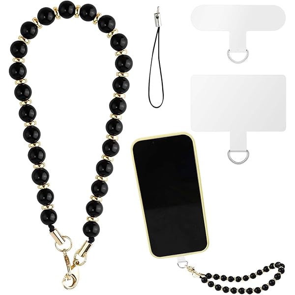 Sprankelende Crystal Bead Mobiele Telefoon Ketting Strap