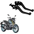 Vagary CNC Adjustable Brake Clutch Lever for MT15 (ABS Model Only) -Black, Aluminum