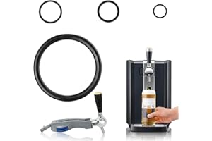 Ancable Dichtung O-Ringe Wartungssatz kompatibel mit Philips Perfect Draft Bier-Zapfanlage HD3600 HD3610 HD3620 HD3720 – Dichtungssatz für Wasserhahn, Fass, Griff und Zapfeinheit (4 Stück)
