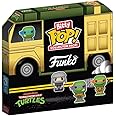 Funko Bitty Pop! Teenage Mutant Ninja Turtles (TMNT) - 12pc Multipack - 0.9 Inch (2.2 Cm) - Teenage Mutant Ninja Turtles Retro/Classic Collectable - Stackable Display Shelf Included - Gift Idea