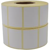 hazır etiketler , hazır al hızlı al Kuşe Etiket 40mm x 30mm Ruloda 1500x2 Adet 2 Rulo 40mm Kuka &Ccedil;apında Baskısız Barkod Yazıc