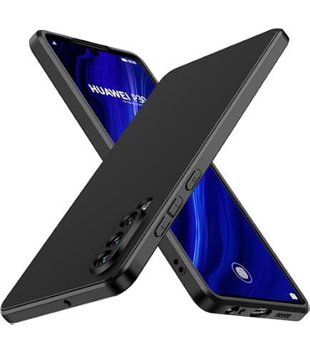 Cadorabo Cover Morbida Per Huawei Mate 20 Lite | Custodia Sottile In TPU Nero Con Bordo Rialzato | Antiurto E Antiscivolo | Ultra Slim 1,2mm - 5